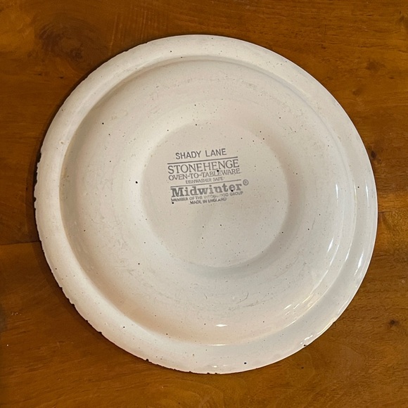 Vintage Stonehenge Midwinter Shady Lane Wedgwood plate 10" pottery China - Picture 4 of 5